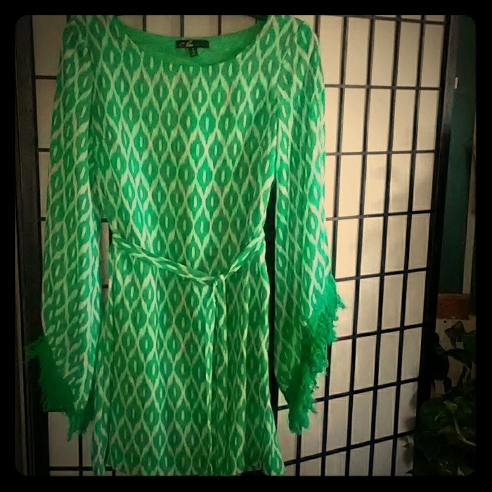 C. Luce bell sleeve dress